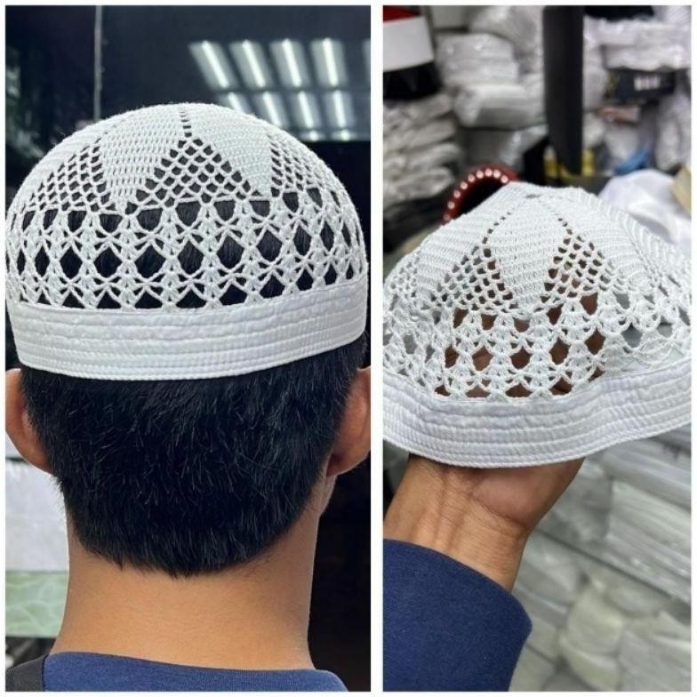Beli 2 Lebih Murah Peci Rajut Bangladesh Original / Kopyah Rajut Ori Bangladesh Kualitas Super Premi