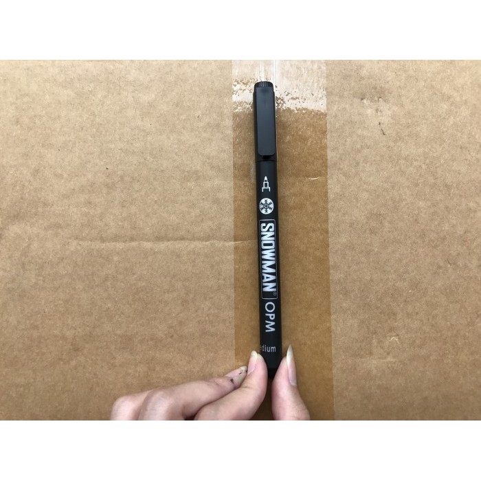 

spidol permanent pen snowman OHP tipe OPM tulis di mika