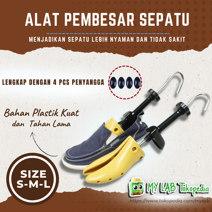 Shoes Stretcher Expander Shoe Bunion Pembesar Pelebar Ukuran Sepatu