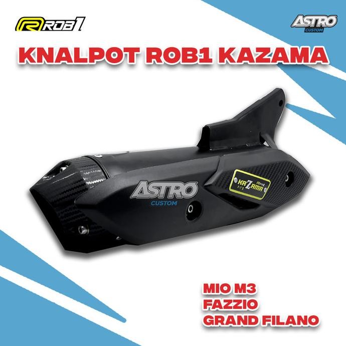 Terjangkau Knalpot Rob1 Kazama Mio M3 Mio S Z 125 Filano Fazzio Gear Freego