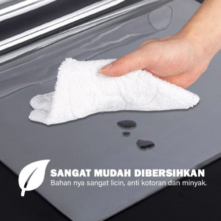 Terbaru Plastik Alas Meja Premium Plastik Meja Makan Bening Tebal 2Mm Taplak Meja Waterproof Alas