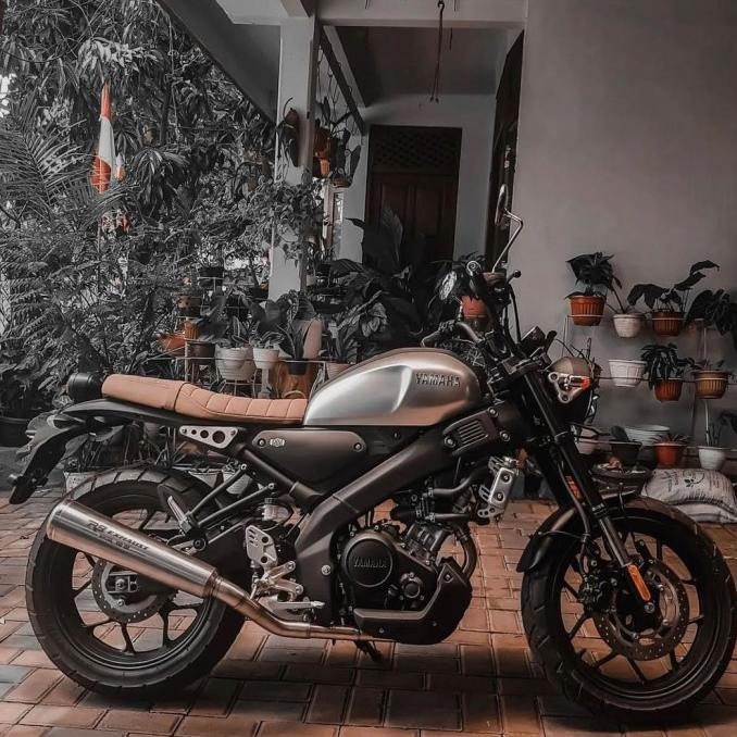 Terjangkau Knalpot R9 Retro Series Xsr 155 Fullsystem Stainless Steel