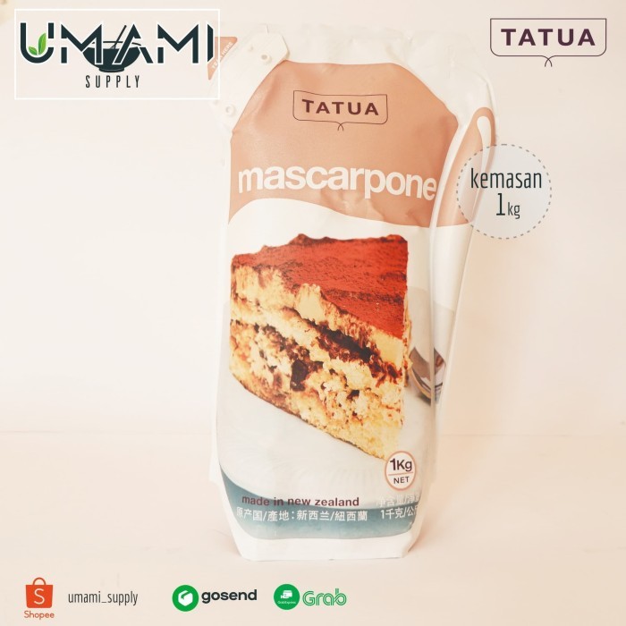 

Tatua - Mascarpone Cheese / Keju Tiramisu - 1kg