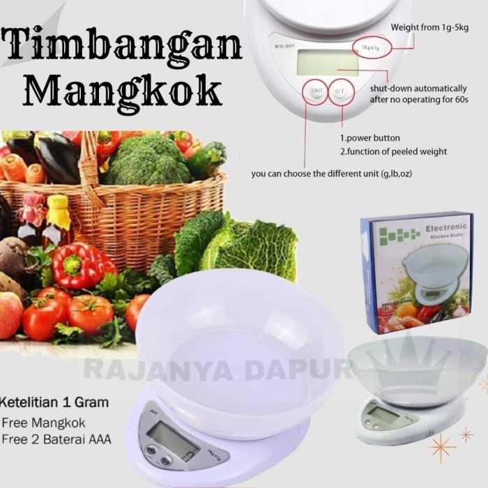 Timbangan Elektronik - Timbangan Dapur