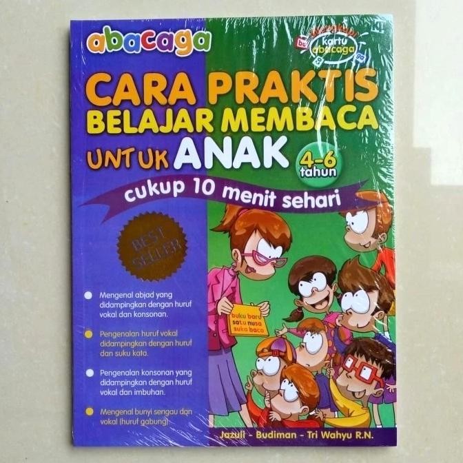 || PROMO  ~`~ Buku Anak TK SD Kelas 1 - buku ABACAGA Cara Praktis Belajar Membaca ||~~~
