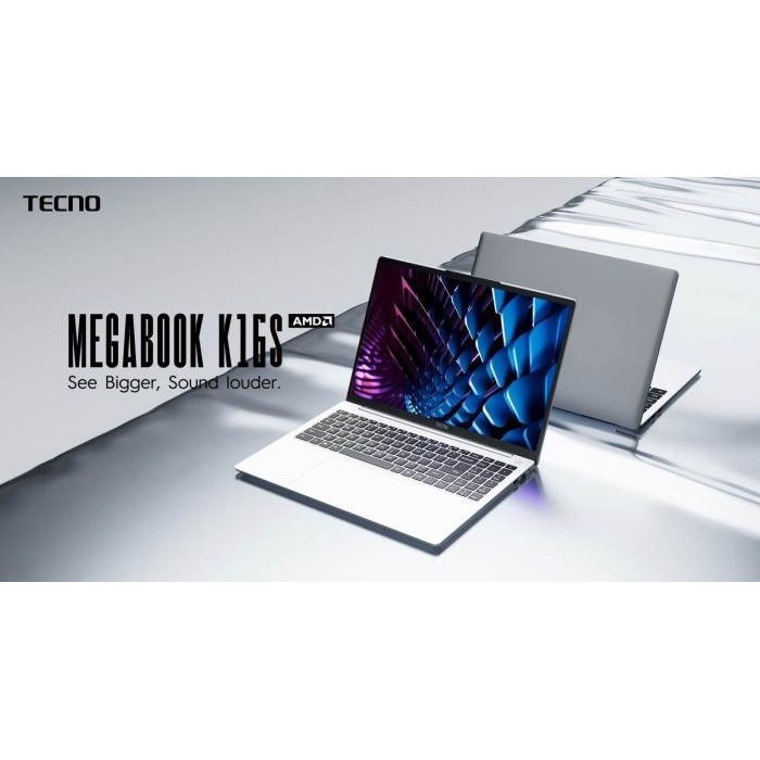 Tecno Megabook K16S Ryzen 5 7430U 8Gb 512Gb 16.0Wuxga Ips