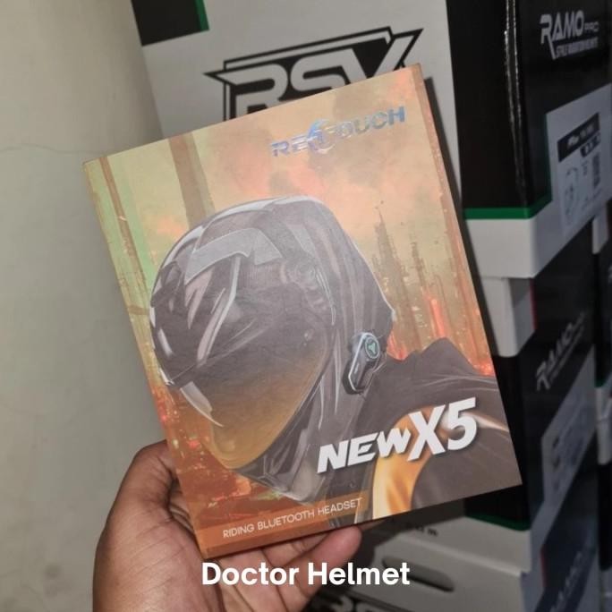 Produk Berkualitas Intercom Helm X5 Bluetooth Helmet Interkom Original