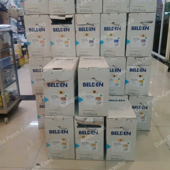 Belden Cat 6 / Kabel Lan Utp Cat 6 Belden / Belden Cat6 7814A 305Meter