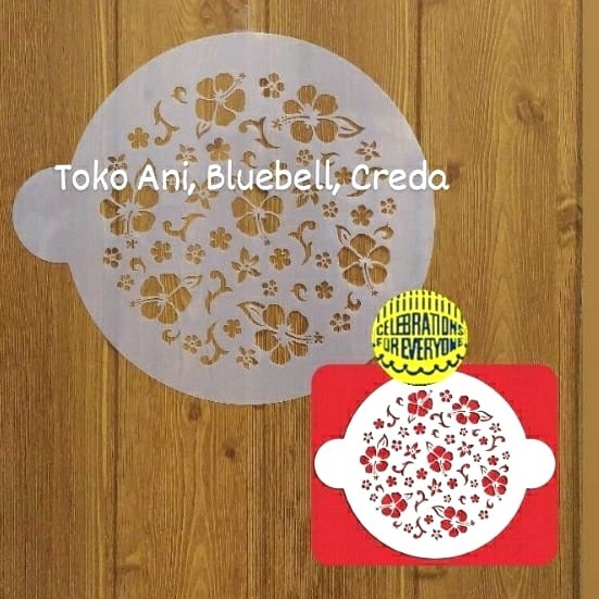 

TERBARU Designer Stencil : Hibiscus Round Cake Top , 20cm BISA GRAB!