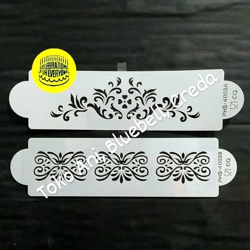 

TERBARU Cake Stencil Damask - 8 x 31 cm / Cetakan Stencil PROMO!