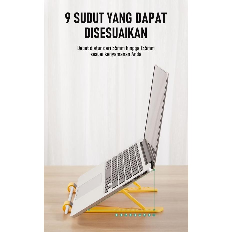Portable Laptop Stand Holder Lipat Robot Ls-02 Dudukan Laptop Termurah