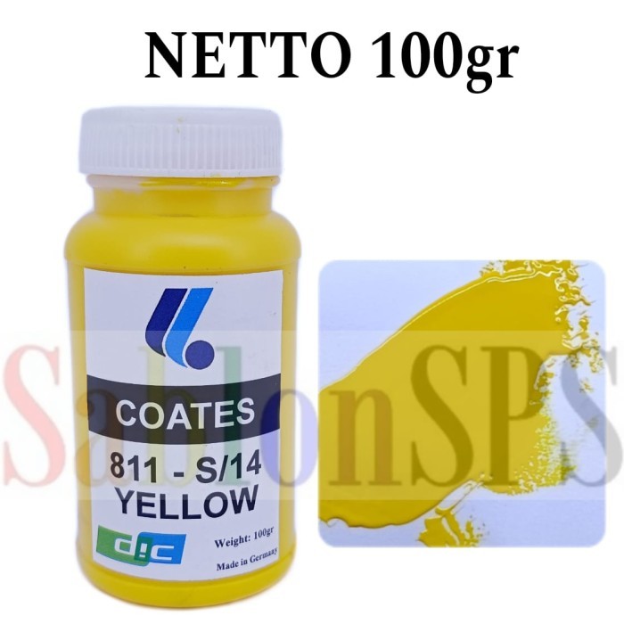 

TINTA SABLON COATES 811 - S/14 YELLOW KUNING 90GR