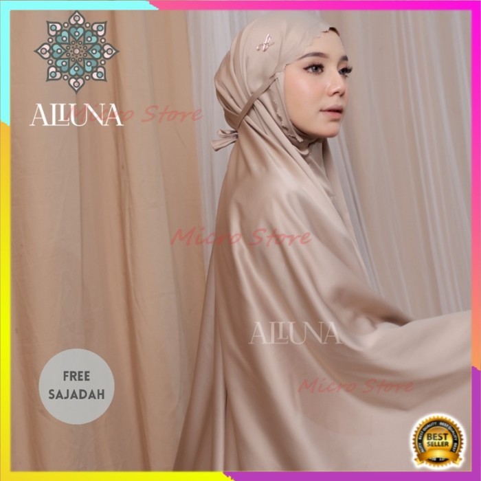 Mukena - Mukenah Dewasa Daily Alluna Lasercut - Fashion Muslim Premium