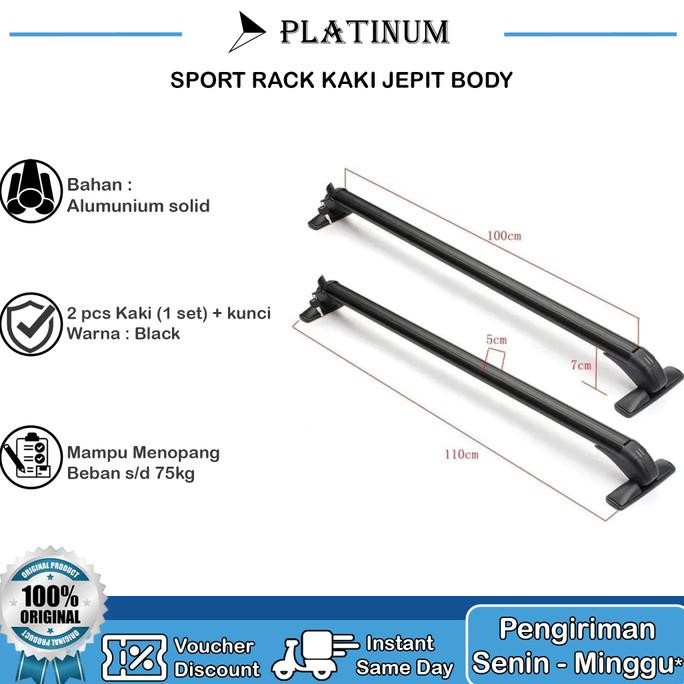 Cross Bar PLATINUM Universal / Cross Bar Universal / Kaki Rak Mobil
