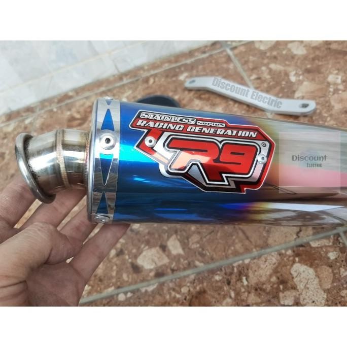 Diskon R9 Mio J Knalpot Motor New Mugello Original