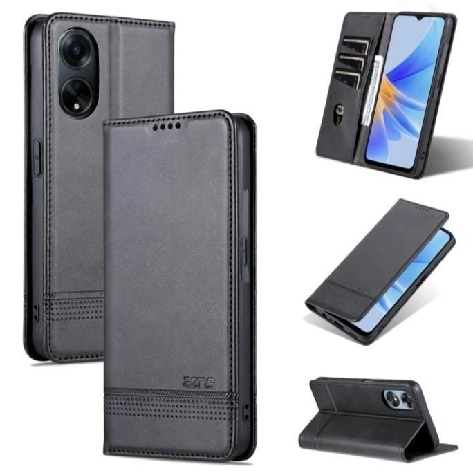 Siap Kirim Oppo Reno 8T 5G Flip Case Premium Wallet Leather Cover Casing Dompet