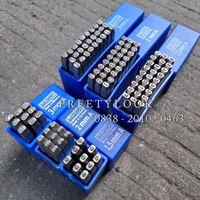 

Terlaris Masus Alat Ketok Huruf Angka Set 1.5 Mm Stamp Punch Germany SALE