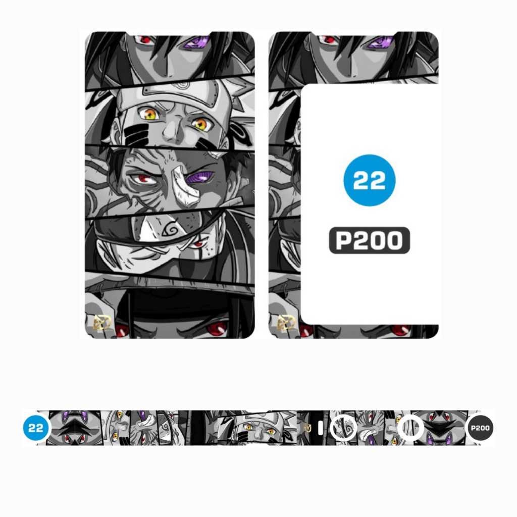 

Premium Cut - Namikami Stiker Label P200 Cutting 22 Garskin Stiker / Case Custom Terlaris 2PCS/ Fullbody