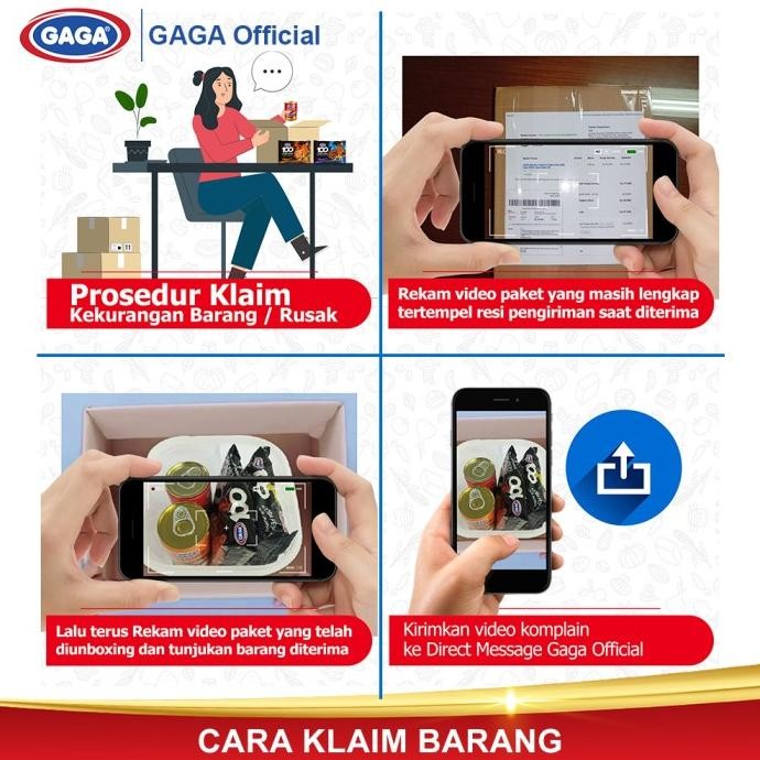 Murah Gaga 100 Goreng Lada Hitam, Mie Gepeng Lada Hitam, Otak-Otakku (Gg18)