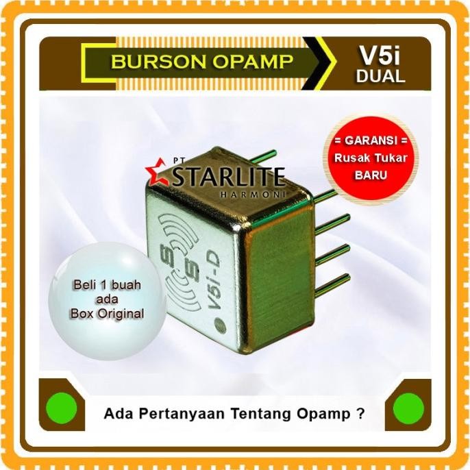 TERMURAH - Burson Opamp V5i-Dual Harga /satuan