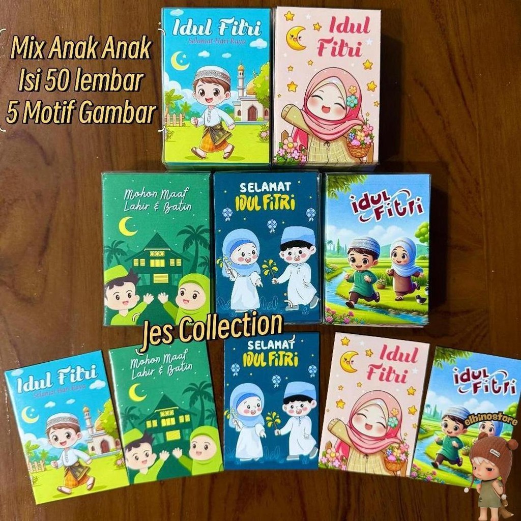 

Amplop Lebaran Idul Fitri Isi 50 Lembar Amplop Karakter Angpao Lucu Terbaru Kilat