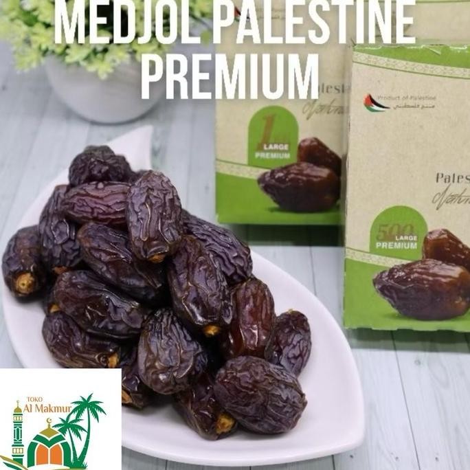 

Promo Kurma Medjoul Palestin Al Rowad Palestine Kurma Jumbo Kemasan Dus 1Kg Organik Premium Makanan Kering