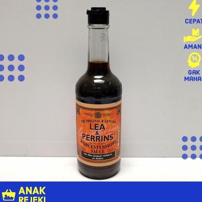 worcestershire sauce lea & perrins 284ml - kecap inggris saus saos l&p termurah