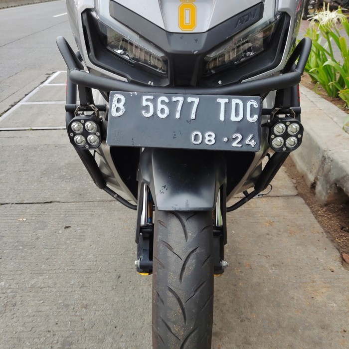 TERBARU Crashbar AMS model Brixton for ADV 150 BISA GRAB