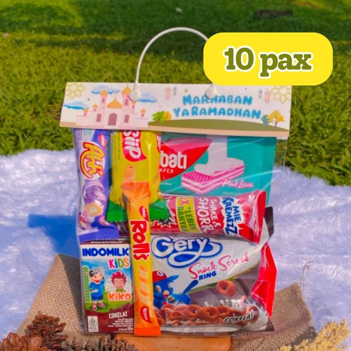 

PROMO !!! SALE TERLARIS PAKET HAMPERS SNACK BINGKISAN IDUL FITRI SPESIAL (10 PAX) READY