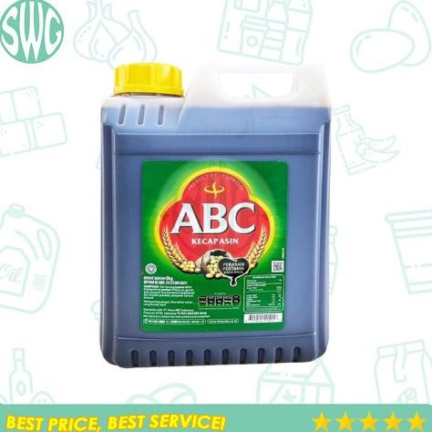 

abc kecap asin jerigen 6 kg / kecap asin galon abc 6 kg termurah