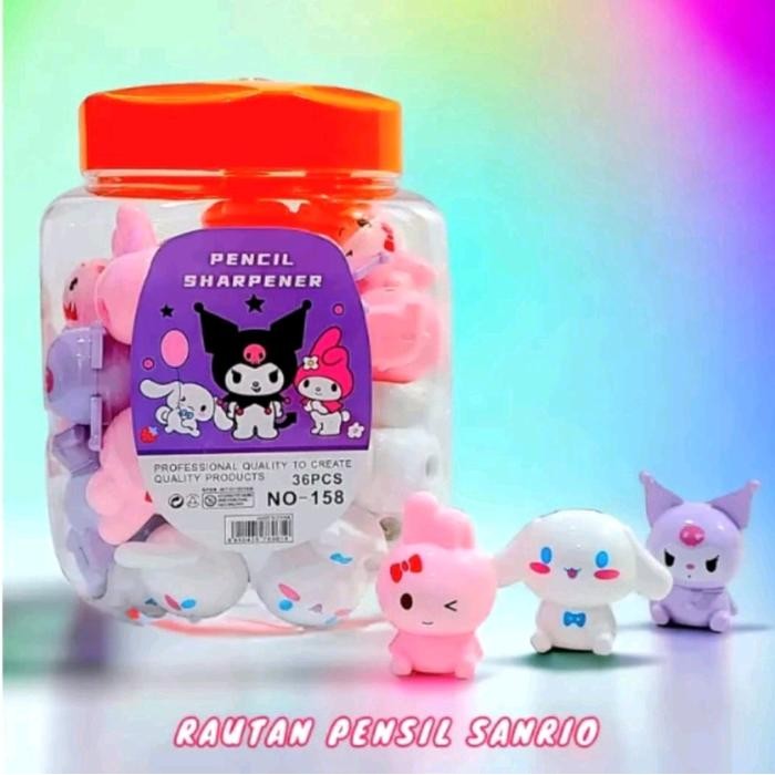 

TERBARU SERUTAN PENSIL SANRIO RAUTAN PENSIL CINOMORROL KUROMY PER PCS STATIONERY