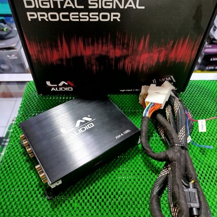 TERLARIS DSP PROSESOR LM AUDIO 4.15EL POWER AMPLIFIER MOBIL 4.15EL