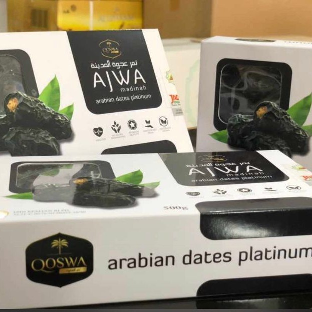

ORIGINAL Kurma Ajwa Premium Jadied 500 Gram PREMIUM