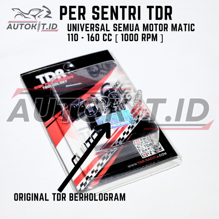 TERBAIK PER KAMPAS GANDA TDR 1000 RPM & 1500 RPM / PER SENTRI TDR 1000 RPM & 1500 RPM UNTUK MOTOR