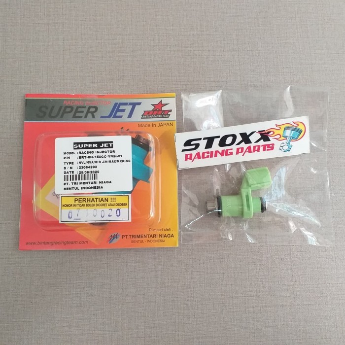 INJECTOR BRT 150 cc NEW VIXION MIO J MX KING R15 NMAX 8 HOLE injektor