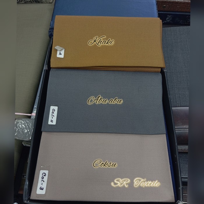 Kain Semi Wool Premium / Kain Stelan Jas Celana Semi Wool Donoratico