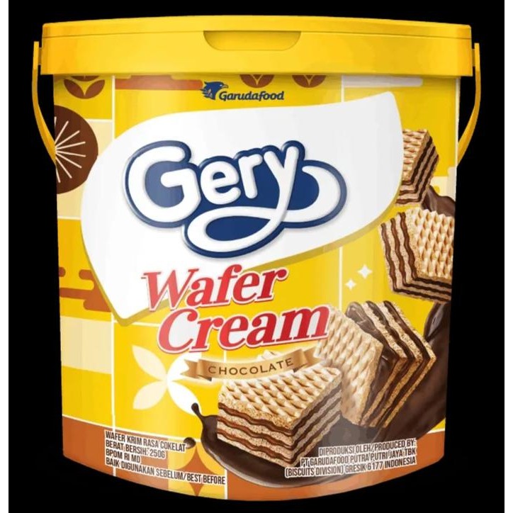 

Terbaru!! Wafer Gery Ember Cream Chocolate 250Gr - 1 Dus Isi 6 Ember Gery Wafer - Food, Cookies Cod