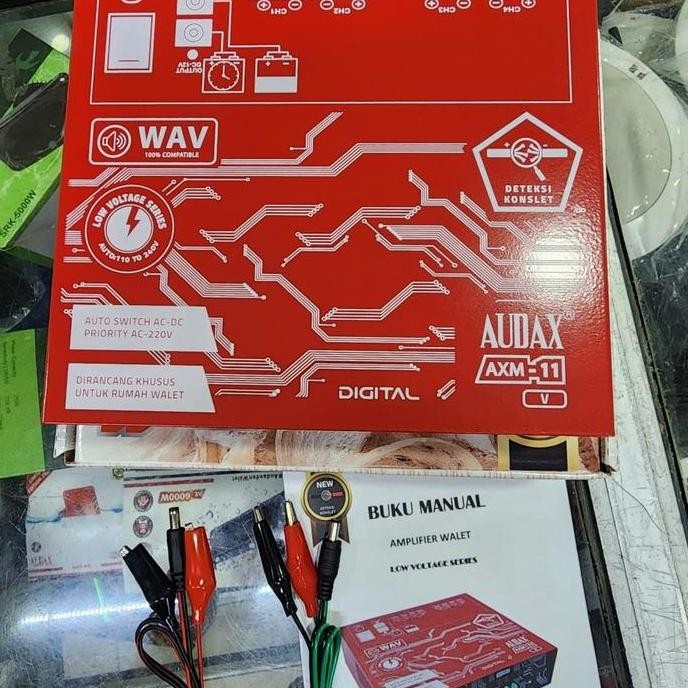 AMPLIFIER MESIN WALET AUDAX AXM11 / AXM 11 VERSI TERBARU