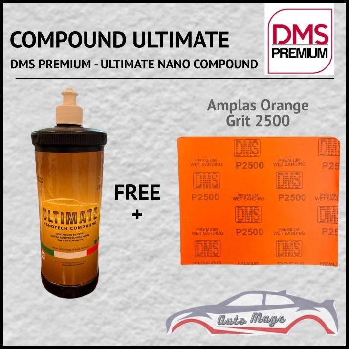 Compound Ultimate Nano DMS PREMIUM - Compound Waterbased 1Kg