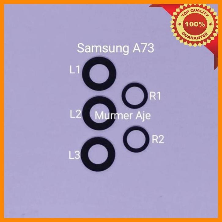 [MMA] LENSA CAMERA KACA KAMERA BELAKANG SAMSUNG A73 A73 OEM