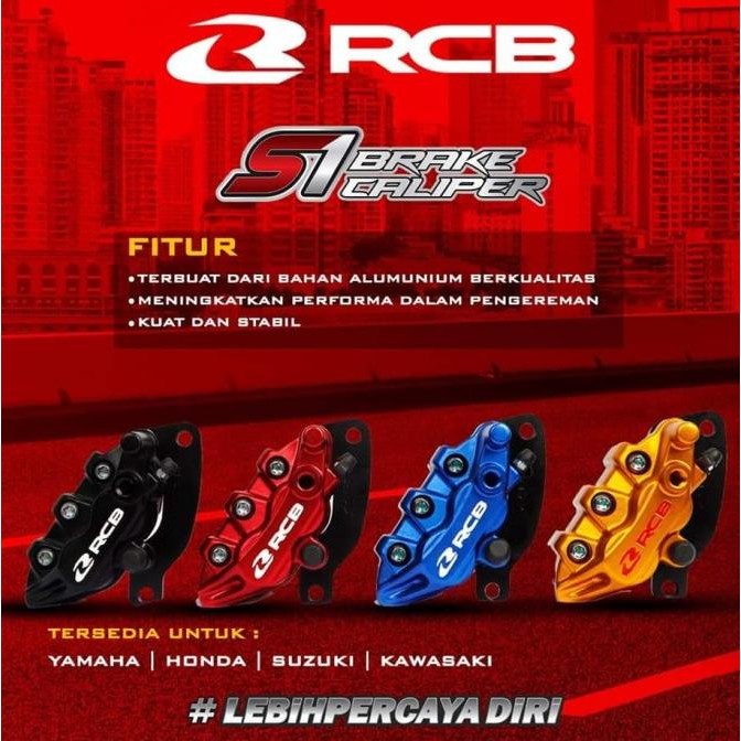 KALIPER DEPAN RCB SATRIA FU GSX 150 SATRIA FI ORIGINAL