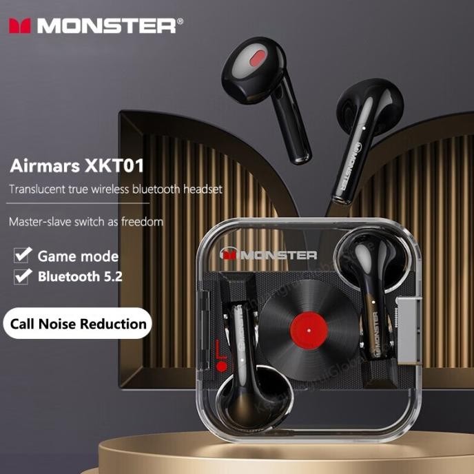AIRMARS TWS Earphone Gaming Bluetooth 5.2 Dual Audio 300mAh Original