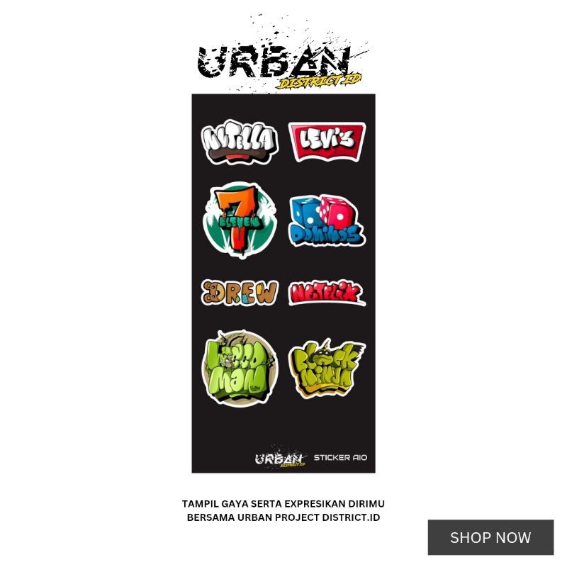 

Premium Cut - Urbstyle Stiker Aio Pack Brand Series 1 By Urban District Id Spaiob1 3 Garskin Stiker / Case Custom Terlaris 2PCS/ Fullbody