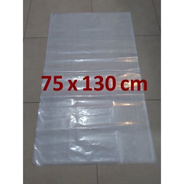 [CDD] - KANTONG PLASTIK BENING BESAR 75X130 CM PE TEBAL - KANTONG SAMPAH 75 X