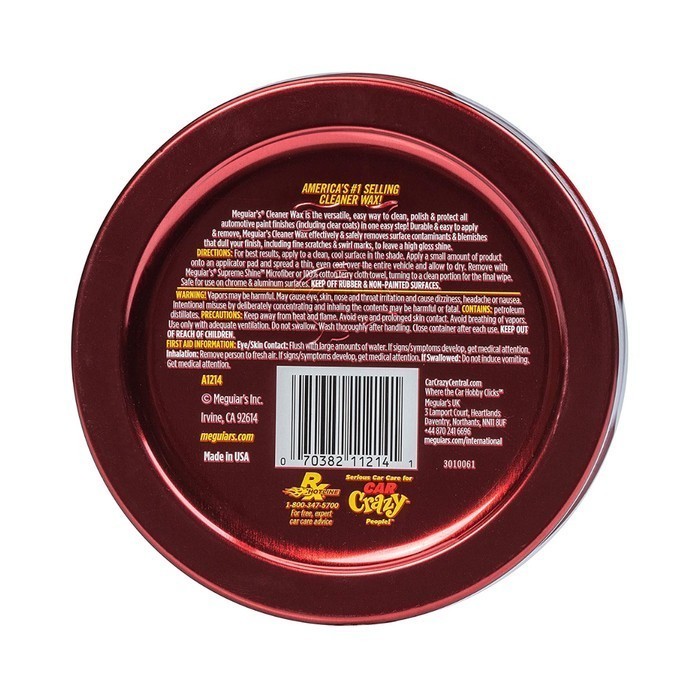 MEGUIARS CLEANER WAX PASTE