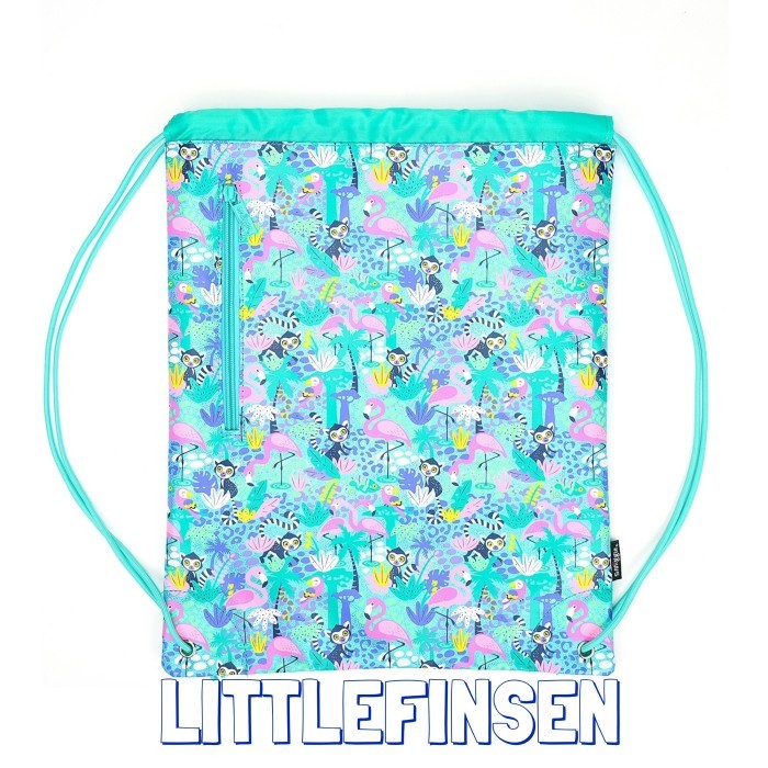 TERBARU Tas serut anak smiggle/tas renang tas les serut/drawsting bag smiggle