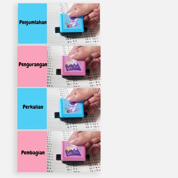 

Math Scroll Edukasi Anak Stempel Soal Matematika Best Seller G5G7 Mainan Edukatif ercolano