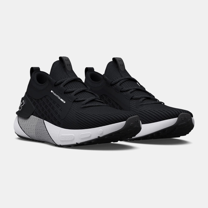Under Armour HOVR Phantom 3 SE Mens Road Running Shoes - Black White