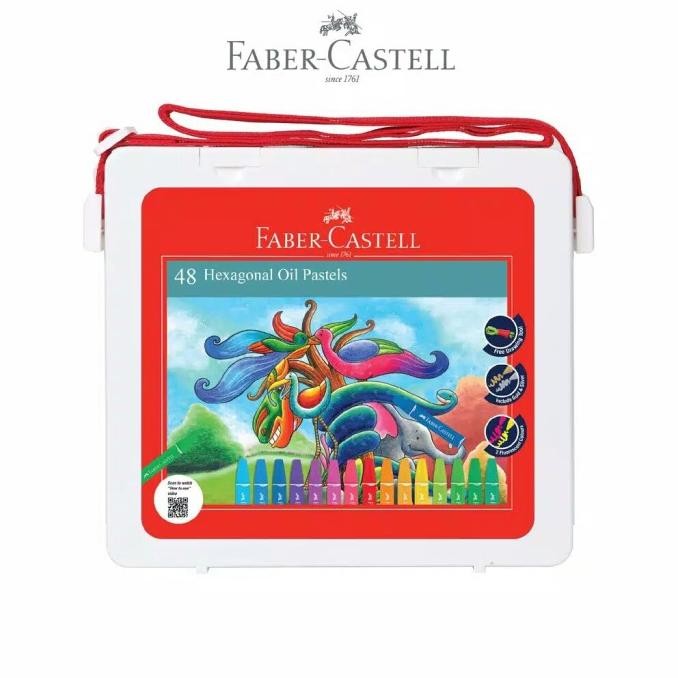

CRAYON / OIL PASTEL FABER CASTELL 48 WARNA