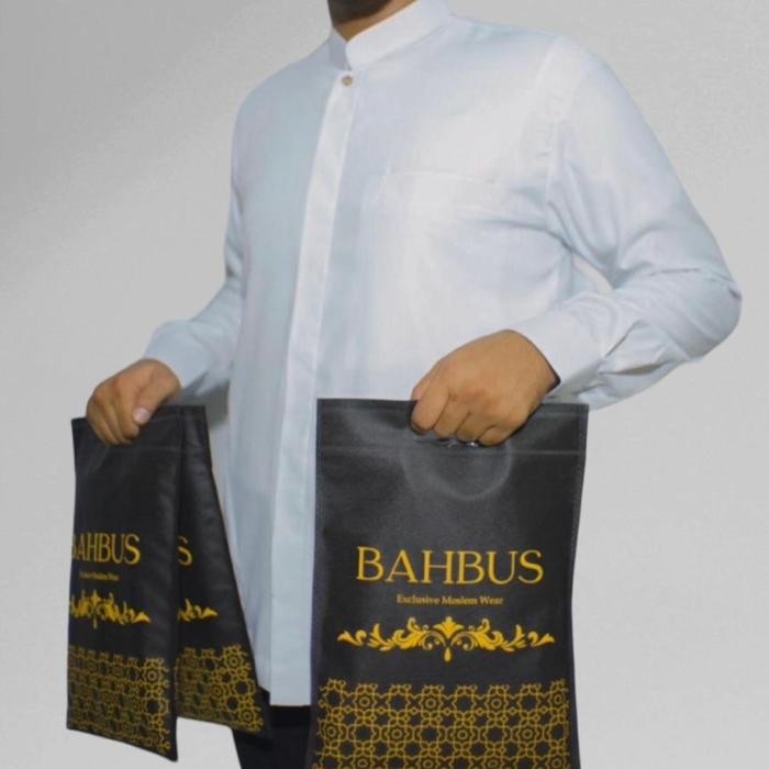 KOKO PRIA BAJU KOKO SULTAN BAHBUS FORMAL KANCING DALEM KANTONG SAMPING MANSET